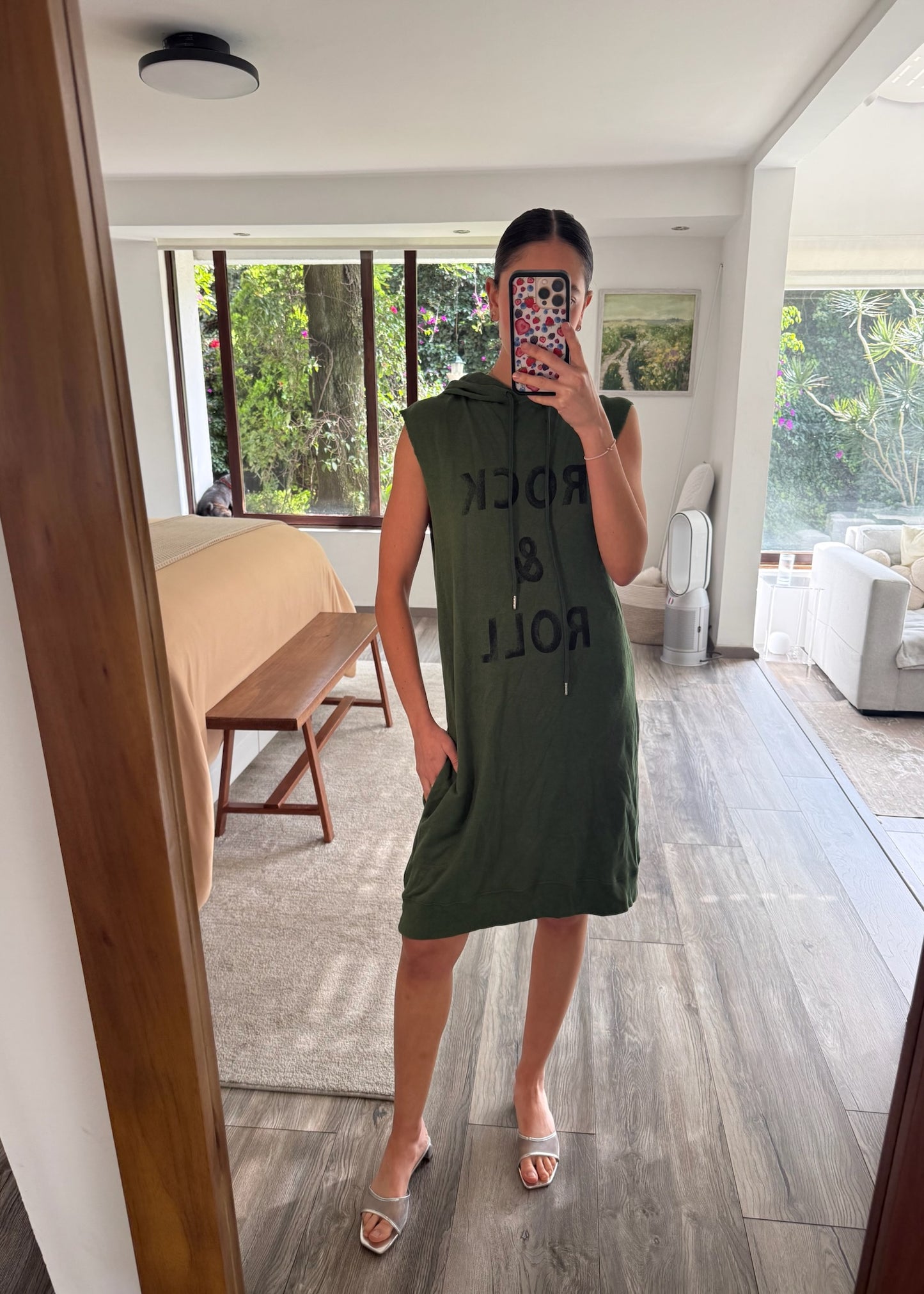 VESTIDO CASUAL ROCK AND ROLL