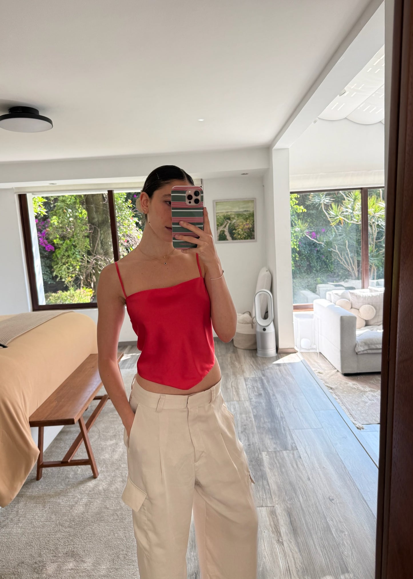 TOP BANDANA SILKY