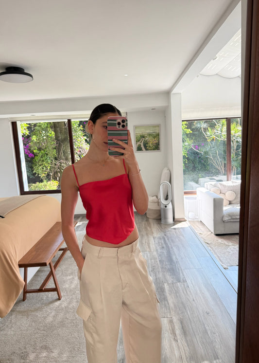 TOP BANDANA SILKY
