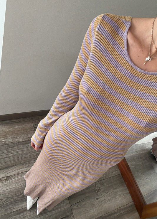 VESTIDO DE KNIT SPARKLY