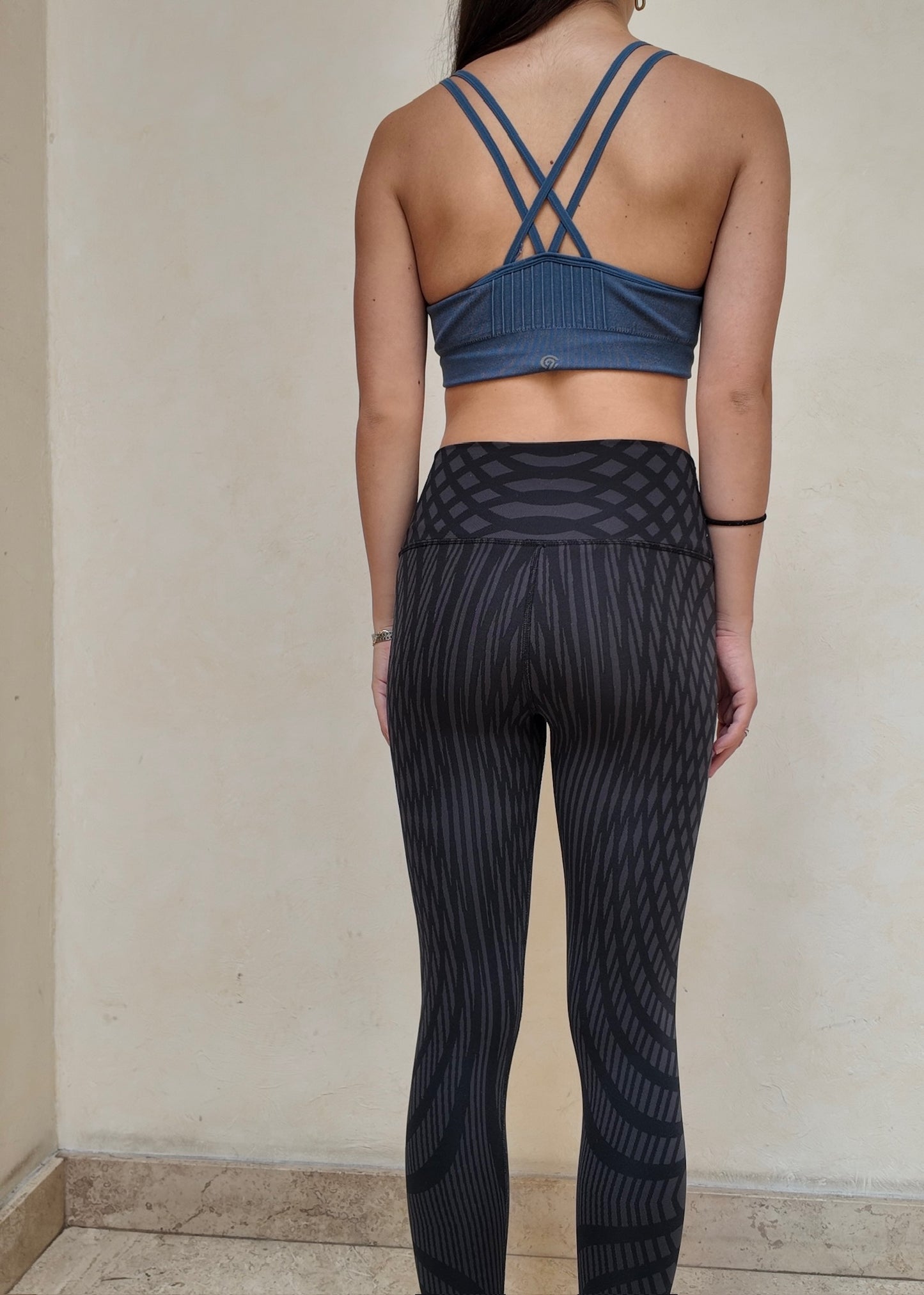 ACTIVE LEGGINGS NEGROS CON PRINT