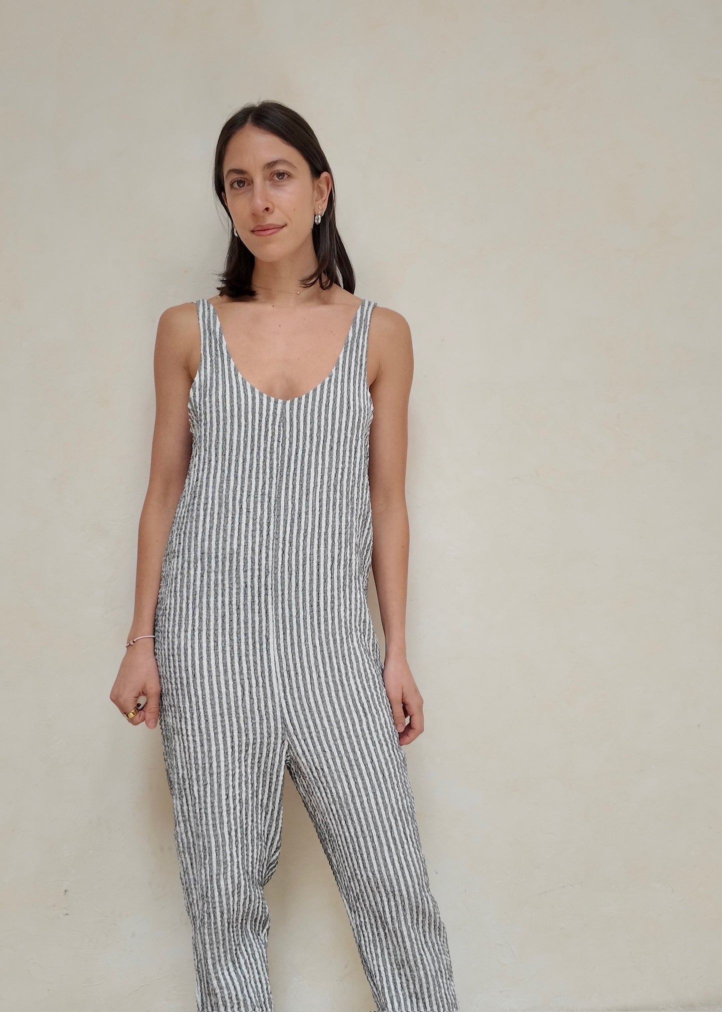 JUMPSUIT B&W CASUAL