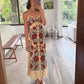 SAND MIDI DRESS