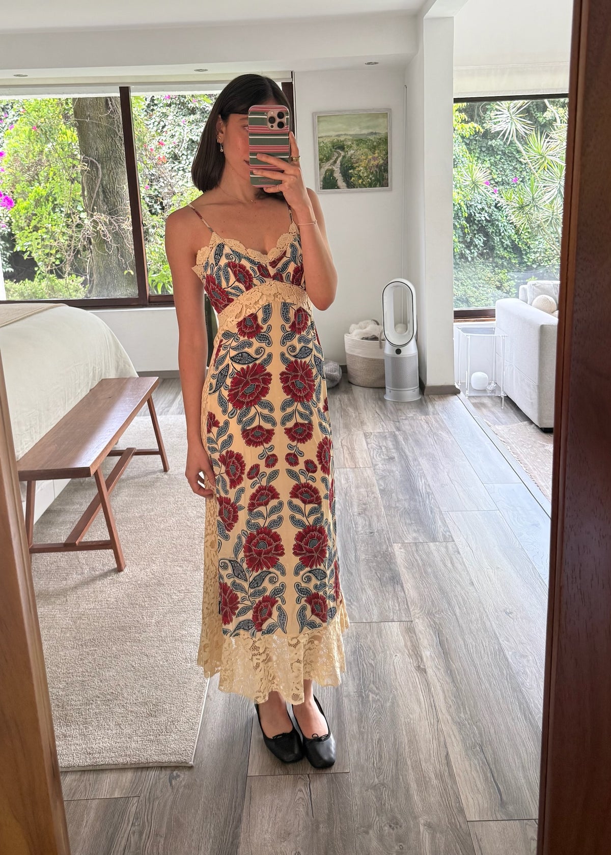 SAND MIDI DRESS