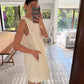 VESTIDO BLANCO CAMPANA