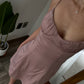 VESTIDO BUSTIER ROSA SHINY