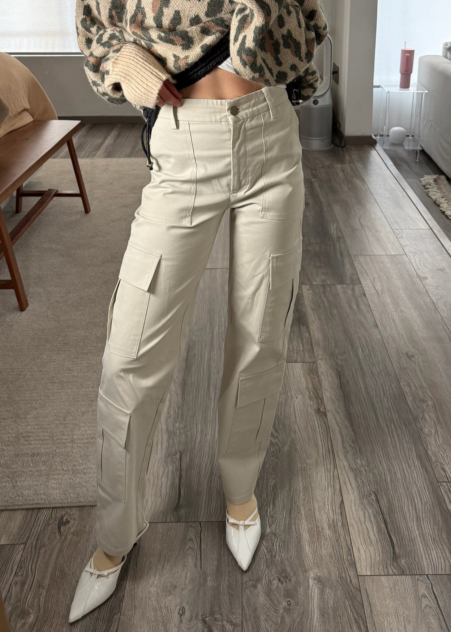 CARGO PANTS BEIGE