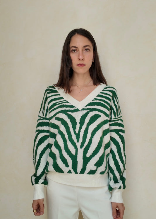 SUETER ZEBRA PEONT