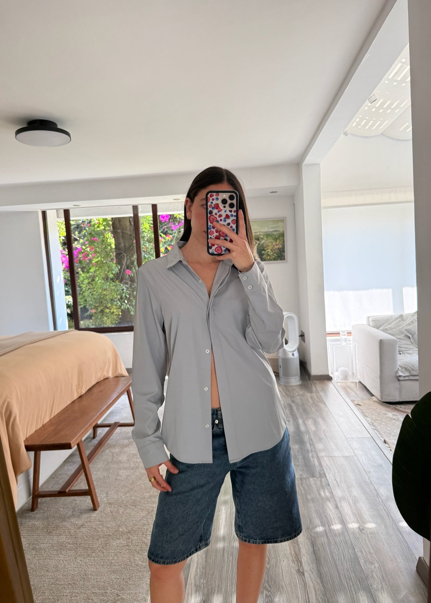 CAMISA BABY BLUE