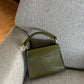 BOLSA DE PIEL VEGANA VERDE