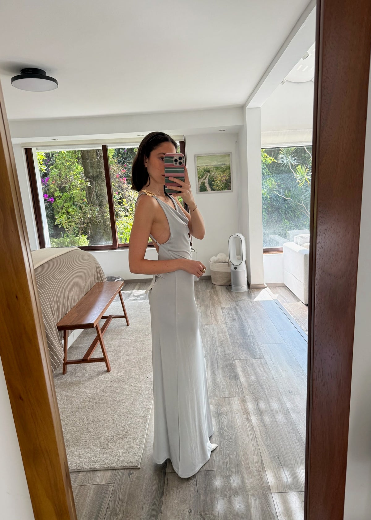 VESTIDO SLIP SHINY