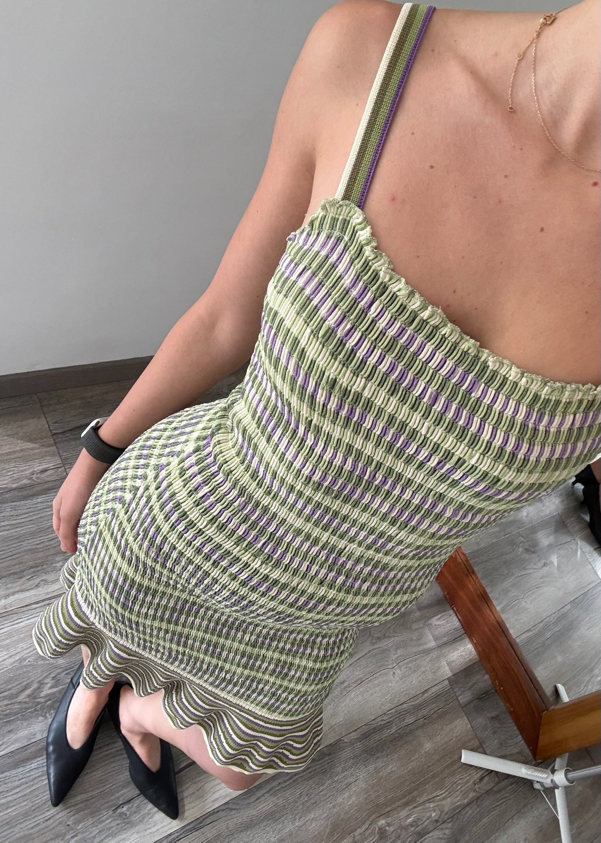 VESTIDO FAIRY RUCHED