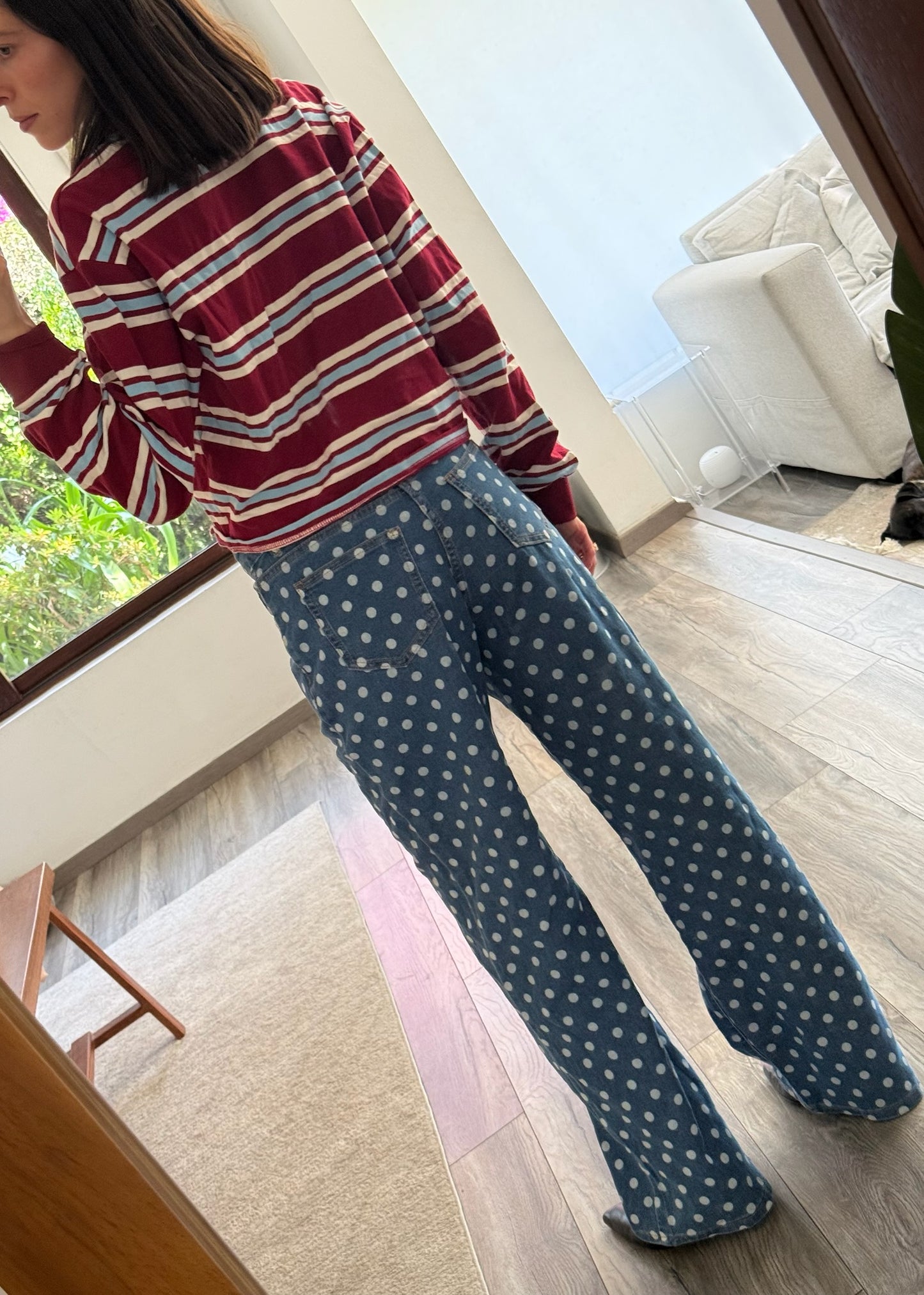 JEANS POLKA DOT