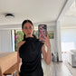 BLUSA NEGRA DRAPEADA