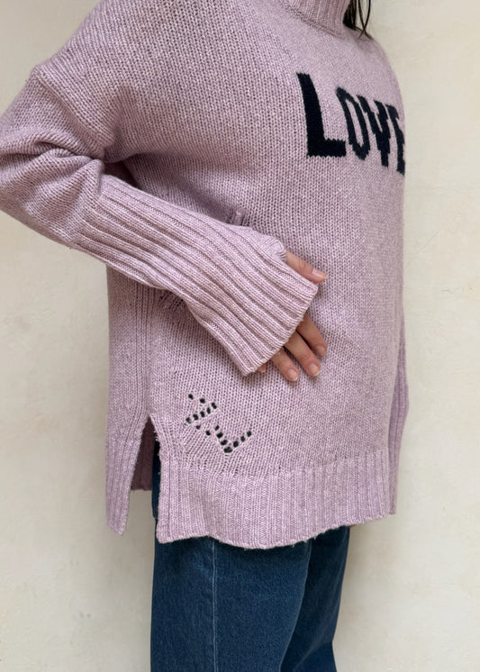 SUÉTER CUELLO ALTO LOVE