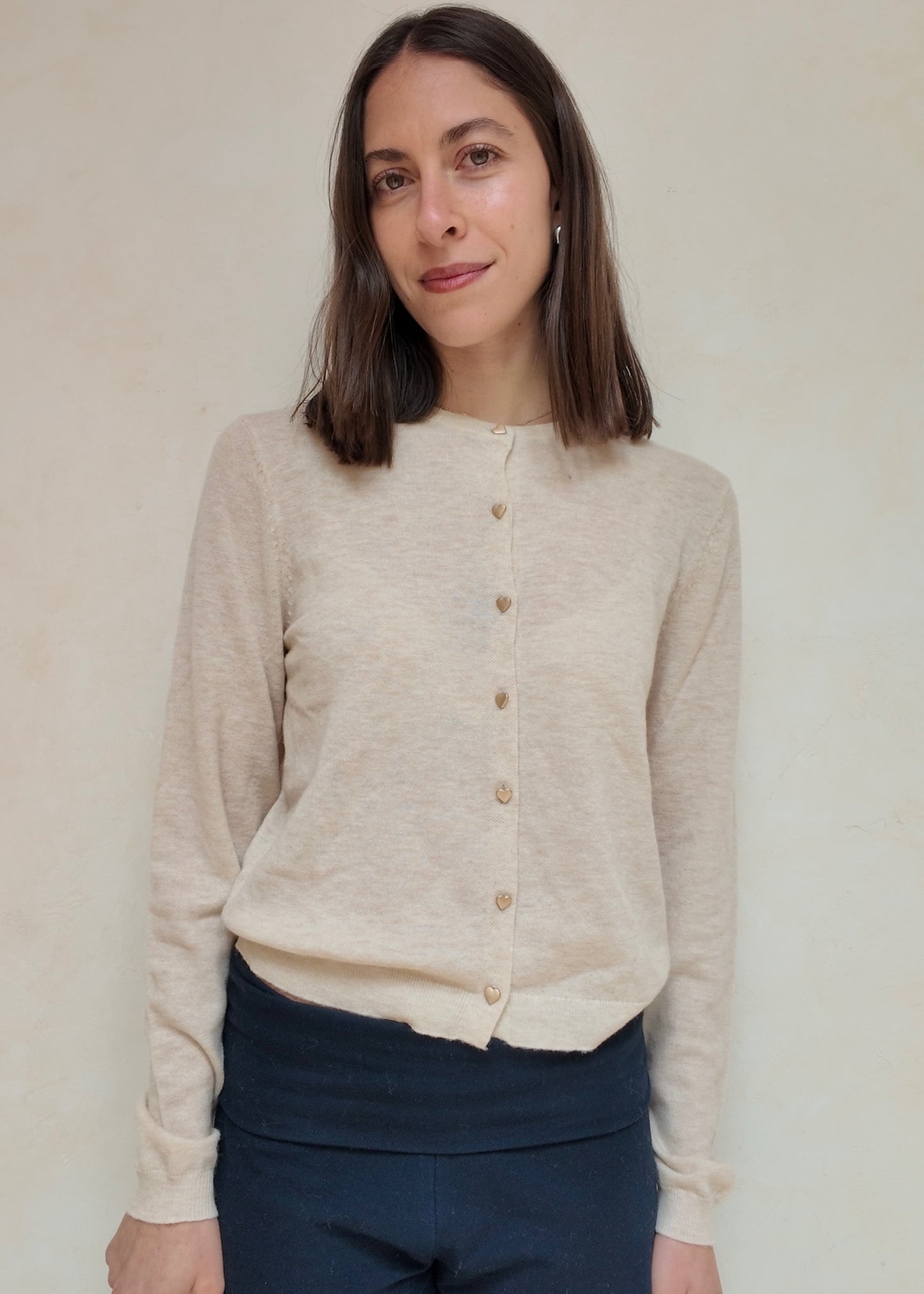 CARDIGAN BOTONES DE CORAZÓN