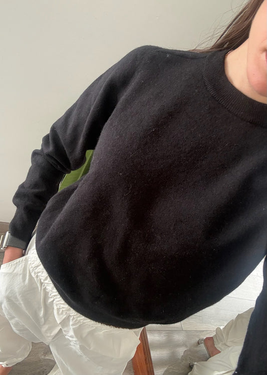 CREWNECK DE LANA Y CASHMERE