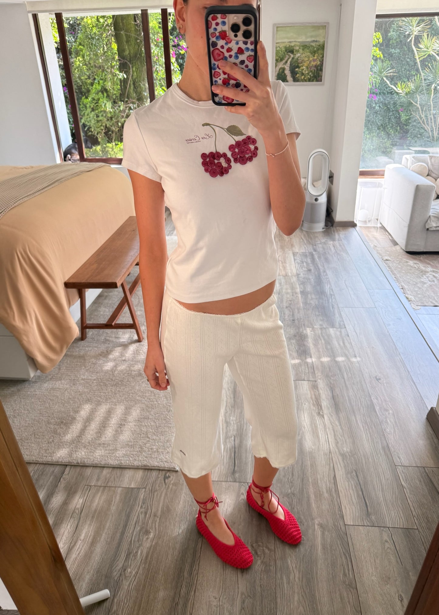 CHERRIES BABY TEE