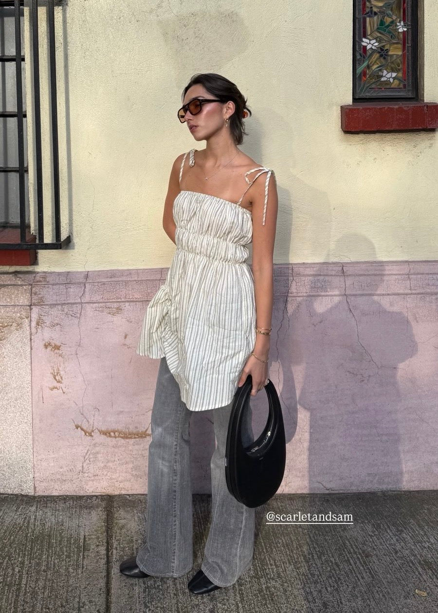 VESTIDO MINI CUTE STRIPED