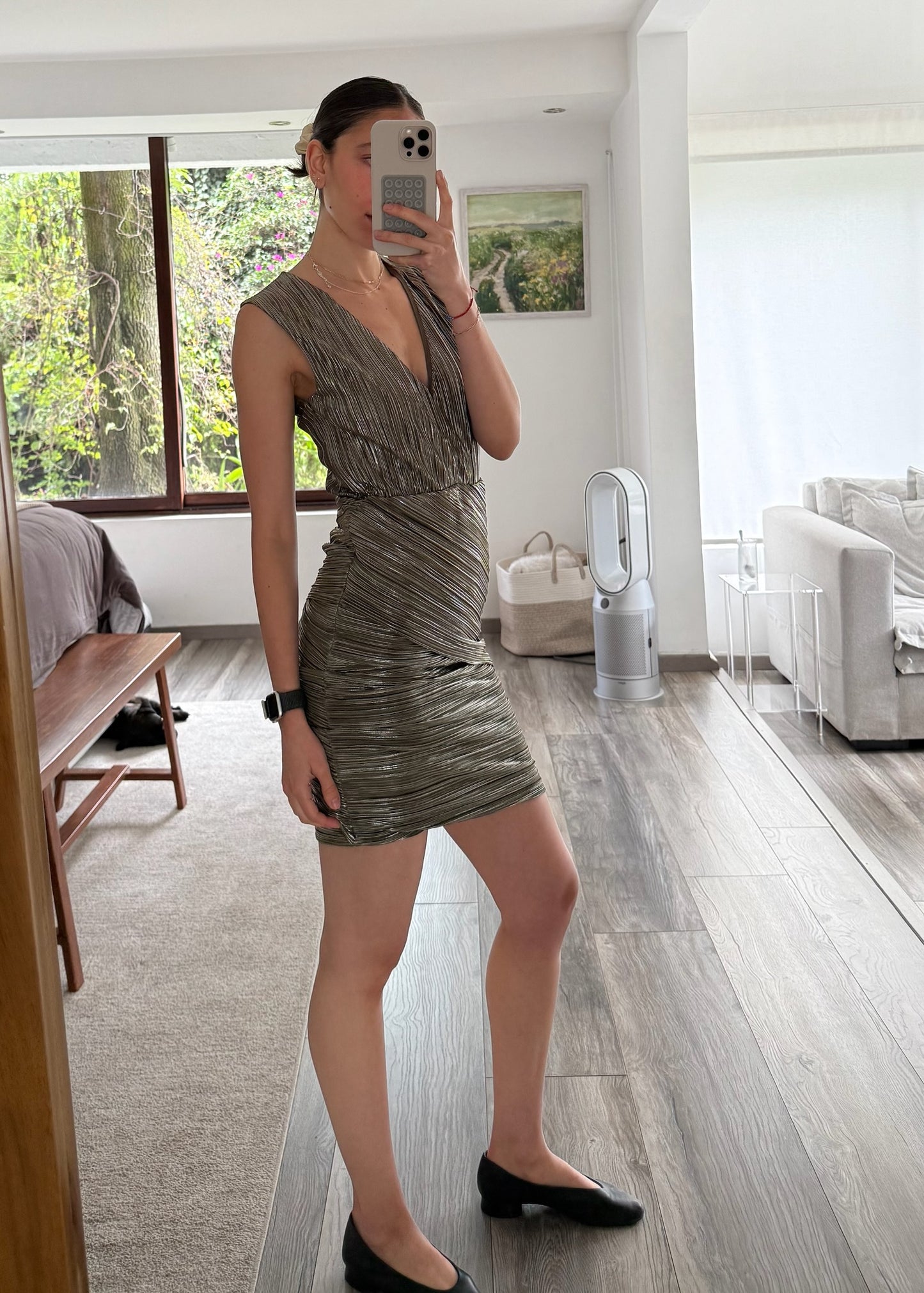VESTIDO MINI SHINY