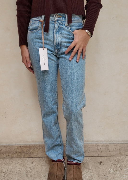 MOM JEANS AZUL CLARO