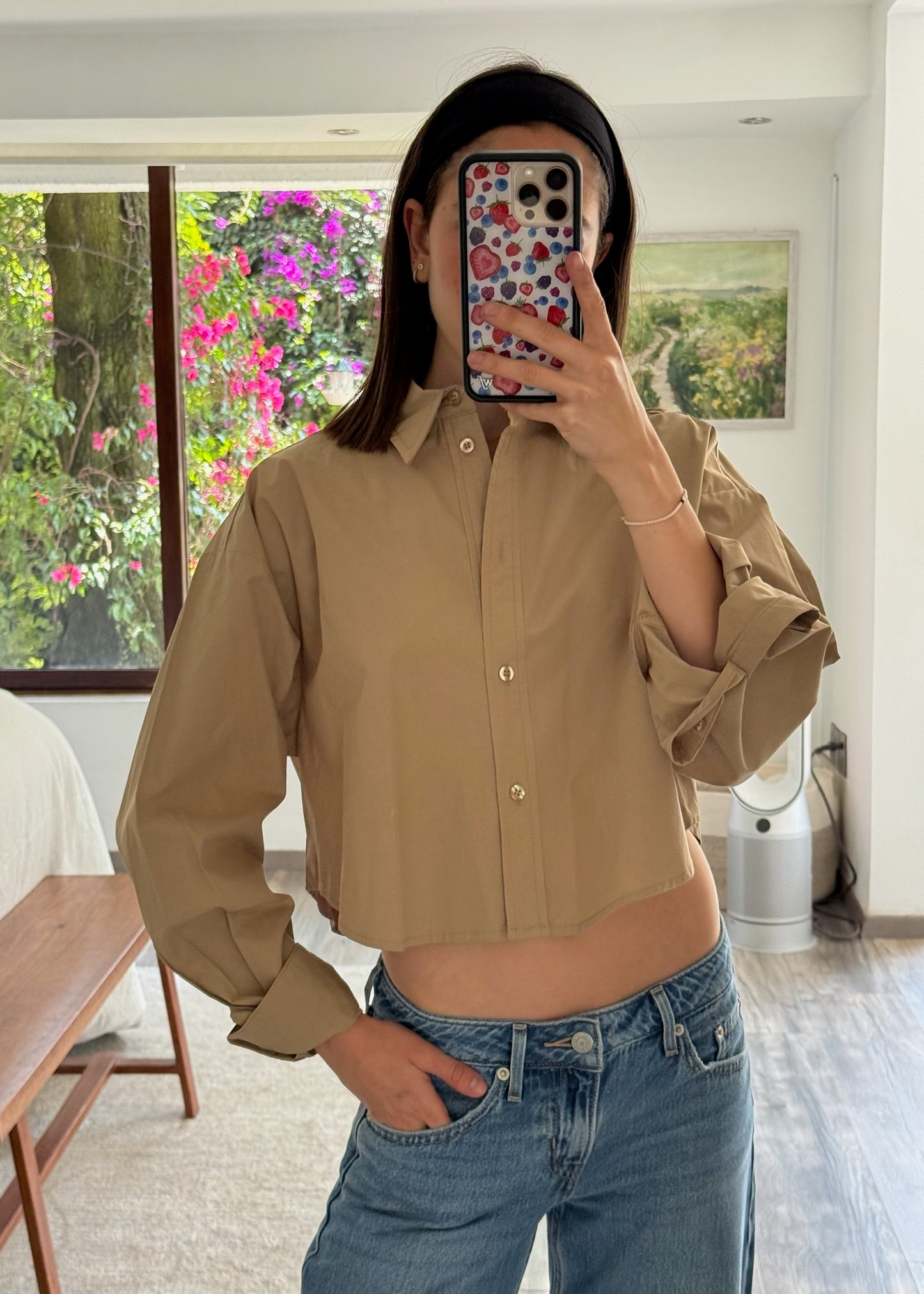 CAMISA CAMEL