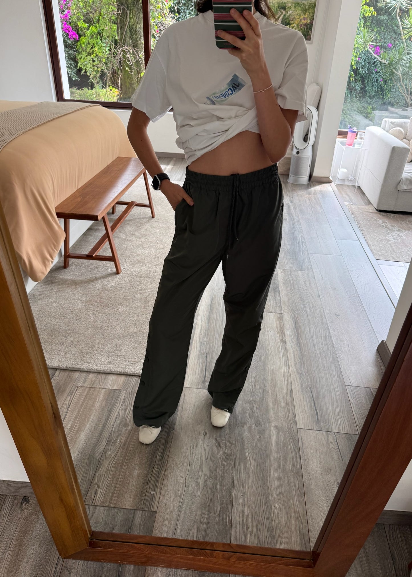 TRACK PANTS VERDES