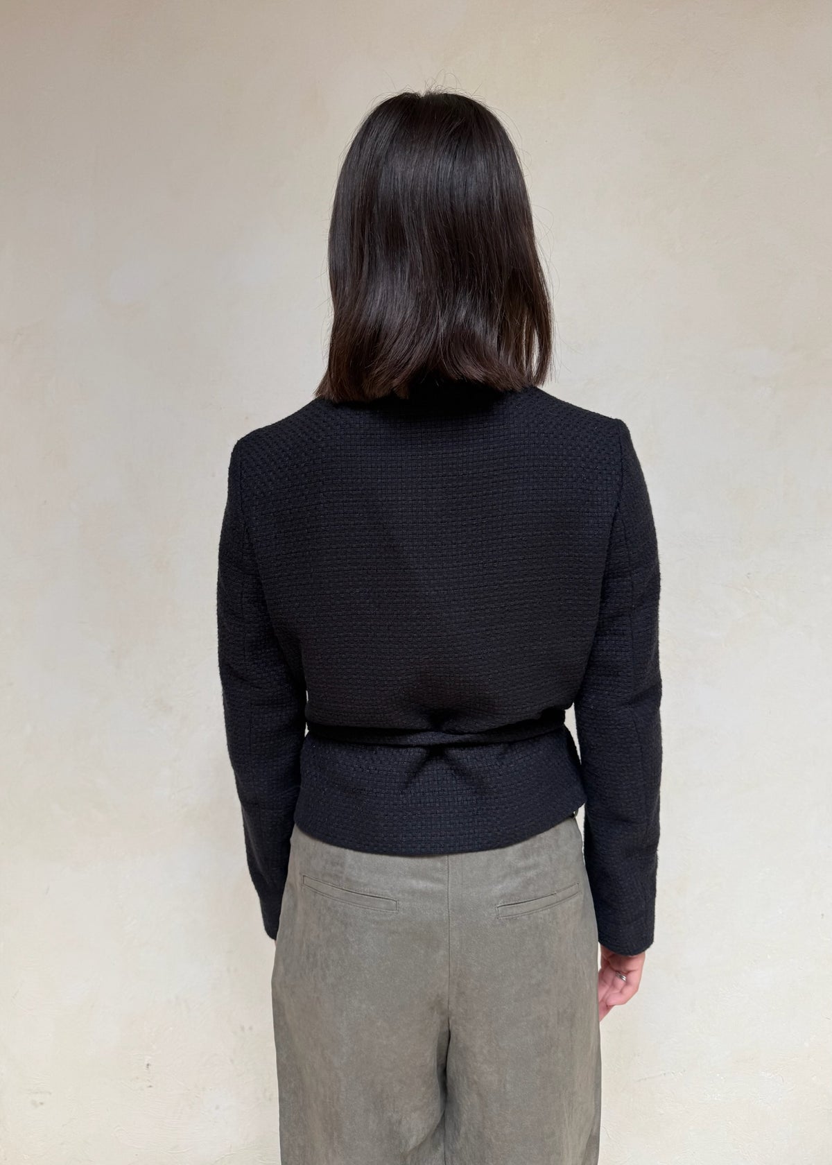 CHAQUETA ELEGANTE TEXTURIZADA
