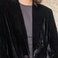 BLAZER TERCIOPELO NEGRO