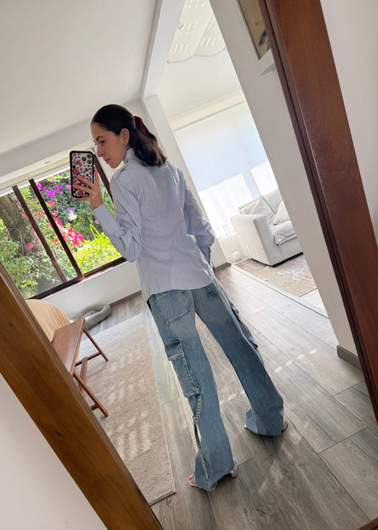 CAMISA SLIM STRIPED