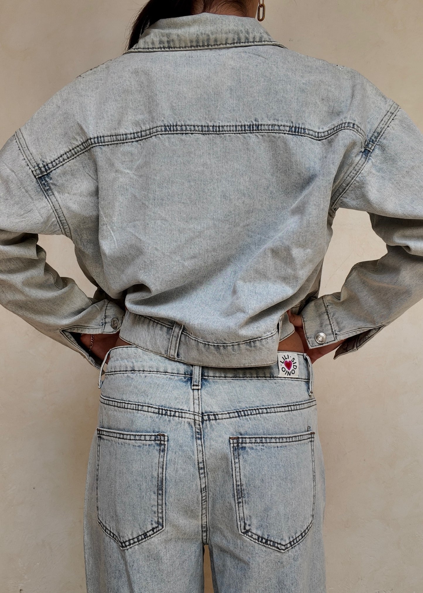 SET DENIM SPARKLY
