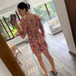ROMPER FLOREADO MANGA LARGA