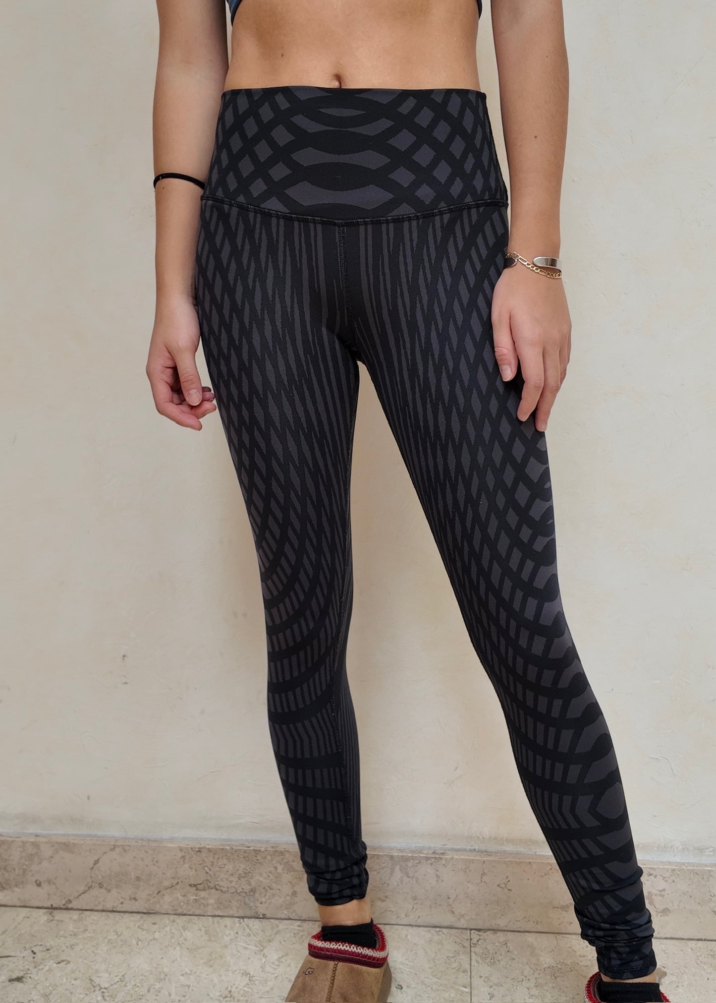 ACTIVE LEGGINGS NEGROS CON PRINT