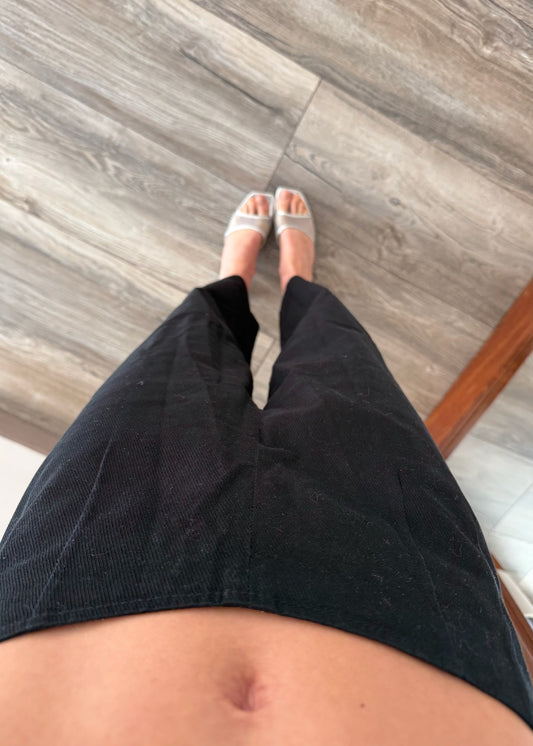 PANTALÓN GLOBO NEGRO