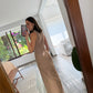 VESTIDO DE MESH BEIGE