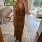 VESTIDO VELVET CON BORDADO