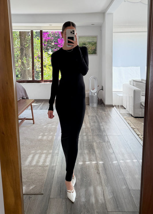VESTIDO LARGO STRETCH