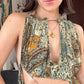 VESTIDO ASIMÉTRICO FLOREADO