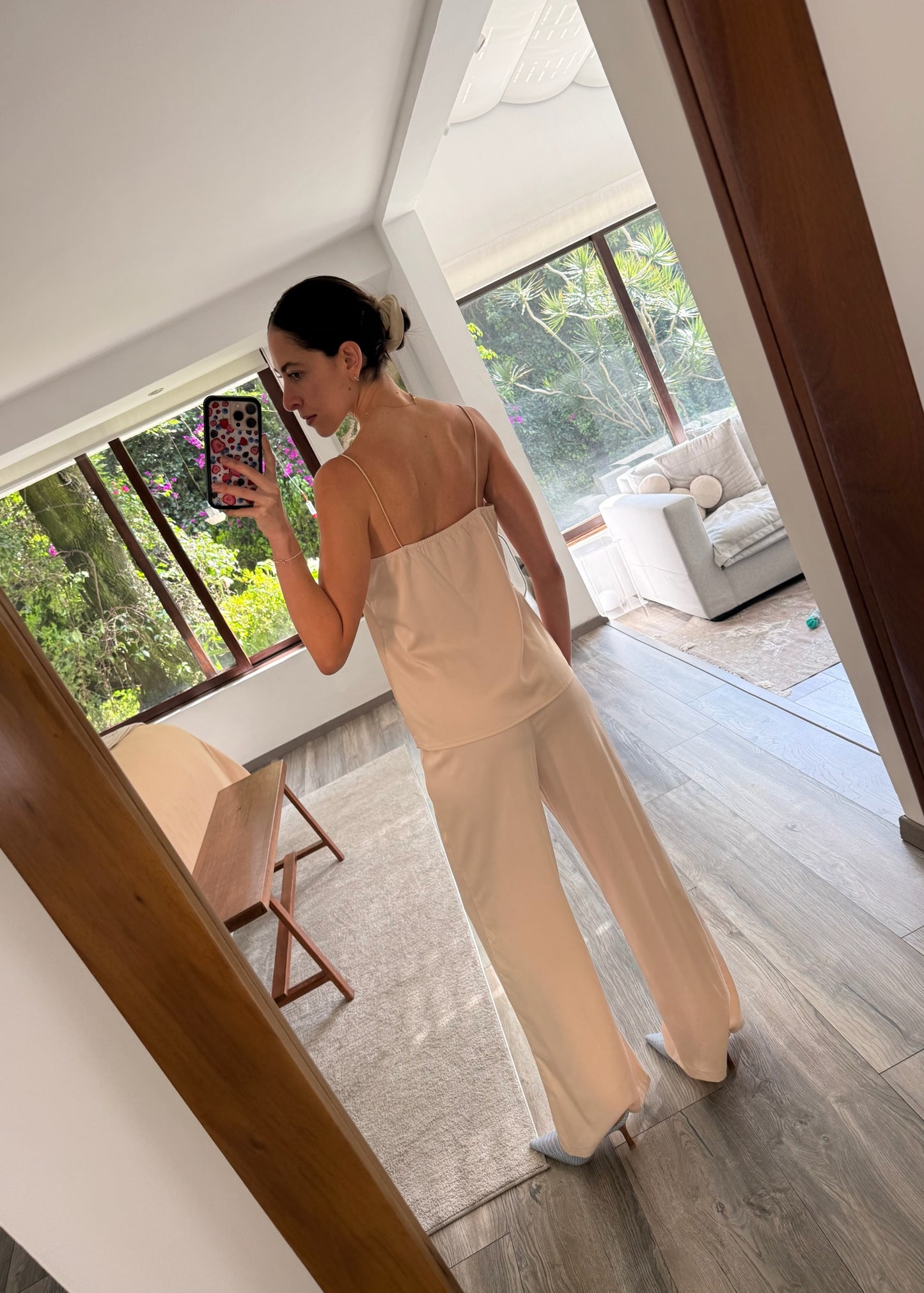 SET CHAMPAGNE SILKY