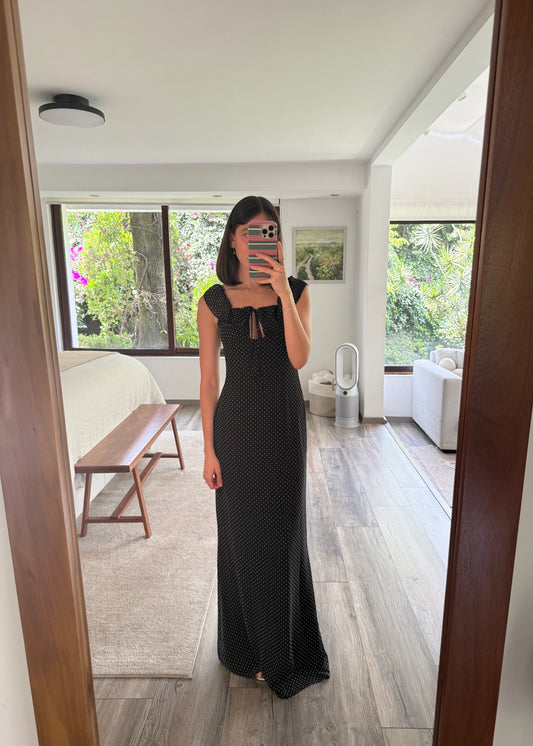 VESTIDO SCARLET CHERRY MAXI