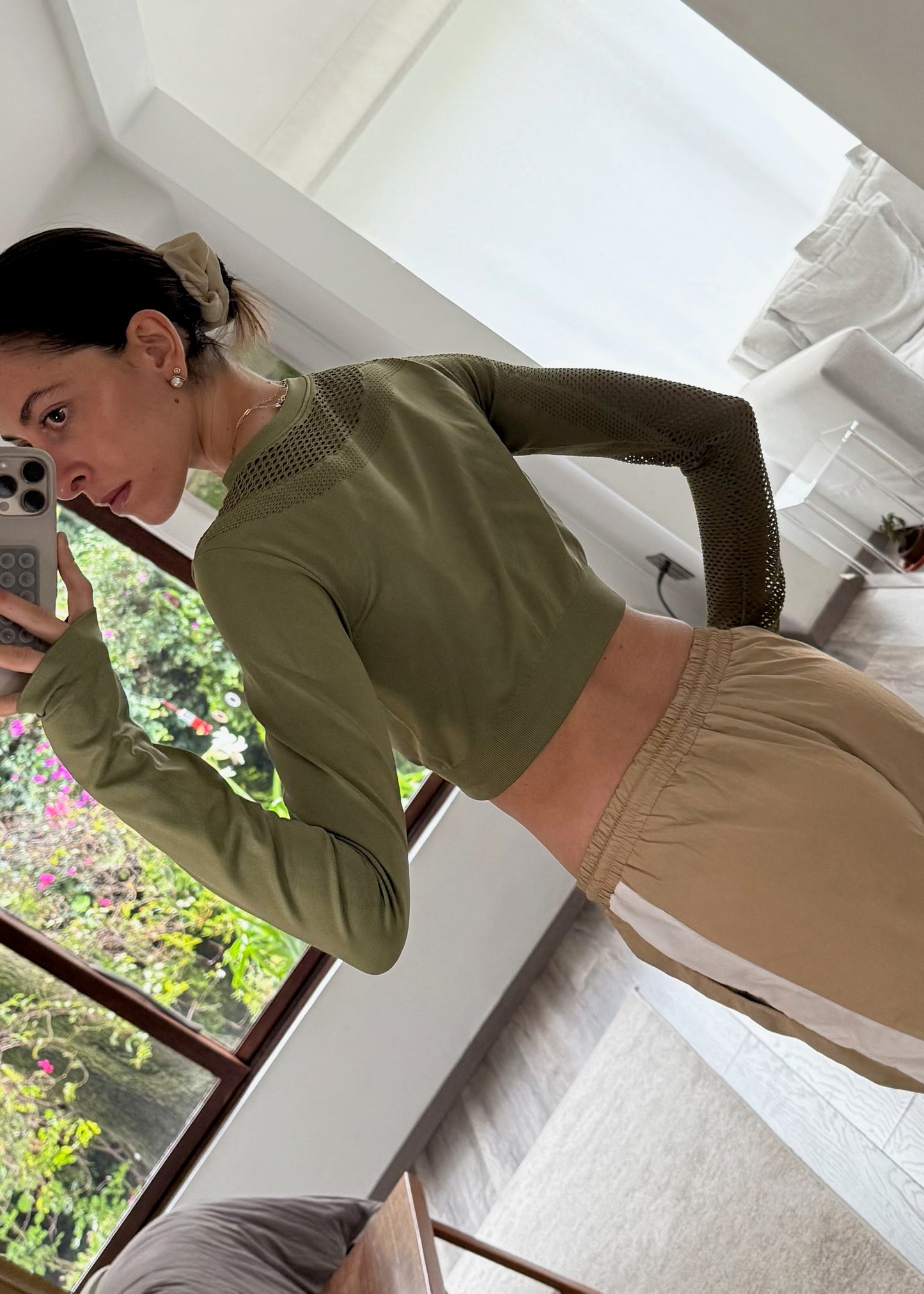 ACTIVE TOP VERDE MILITAR
