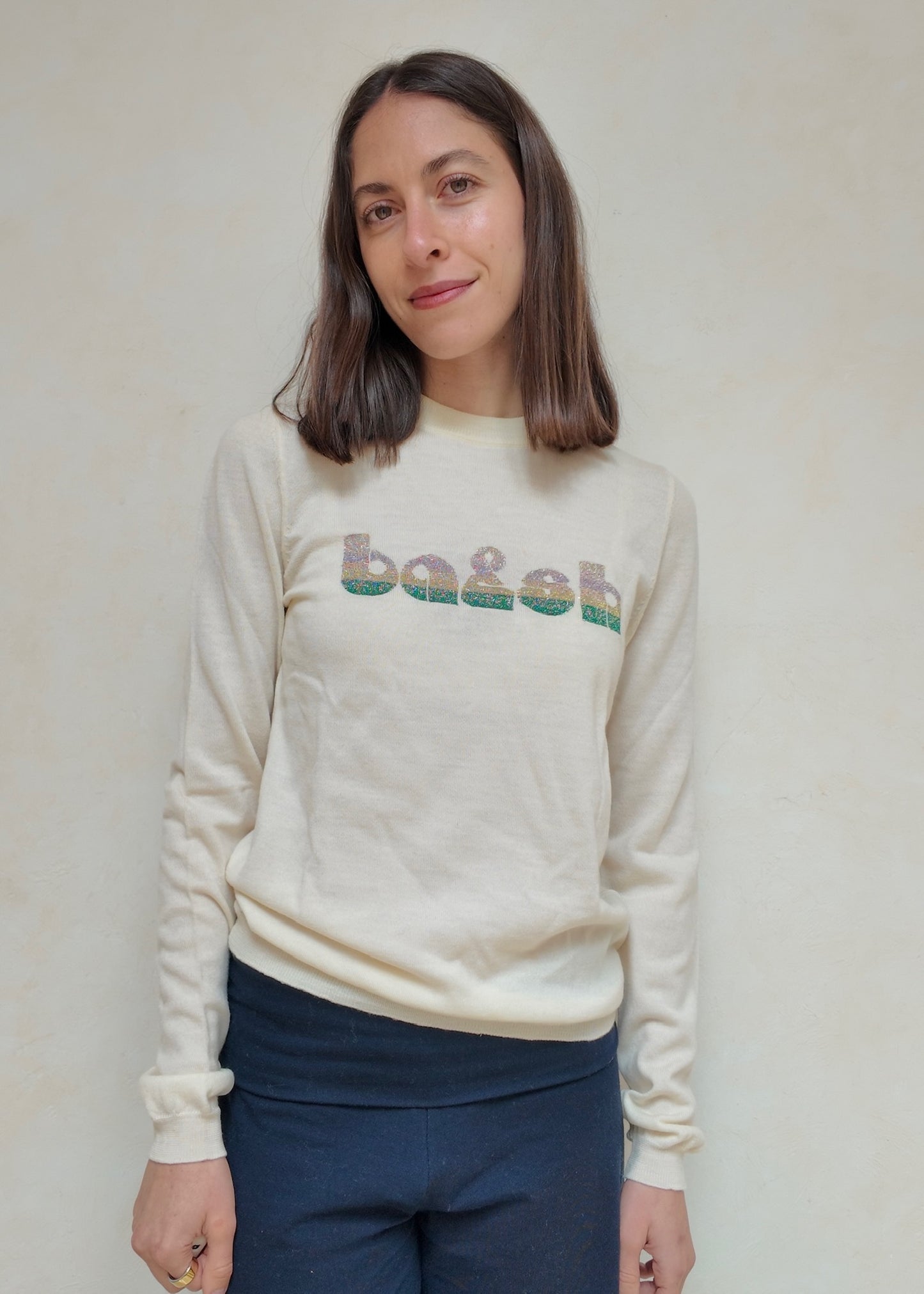 CREWNECK CREMA BASH
