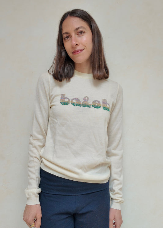 CREWNECK CREMA BASH