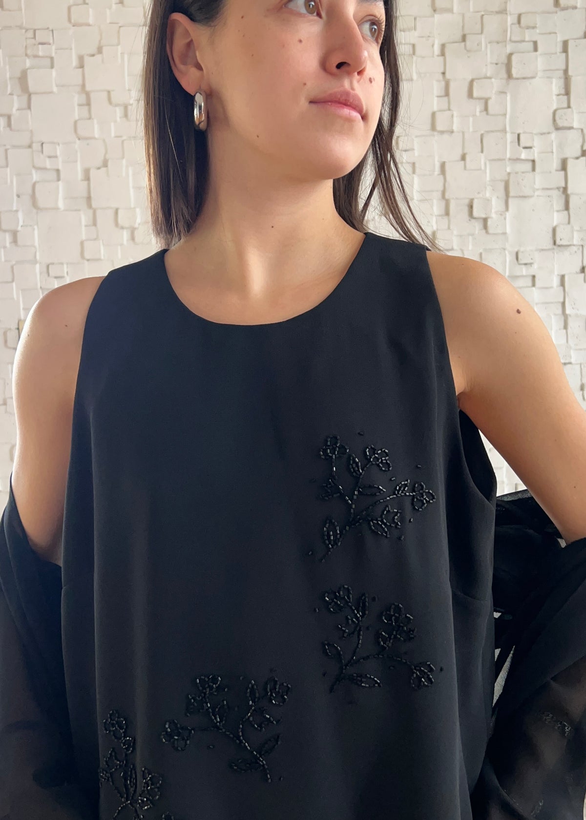 CAPA SEE THROUGH CON TOP