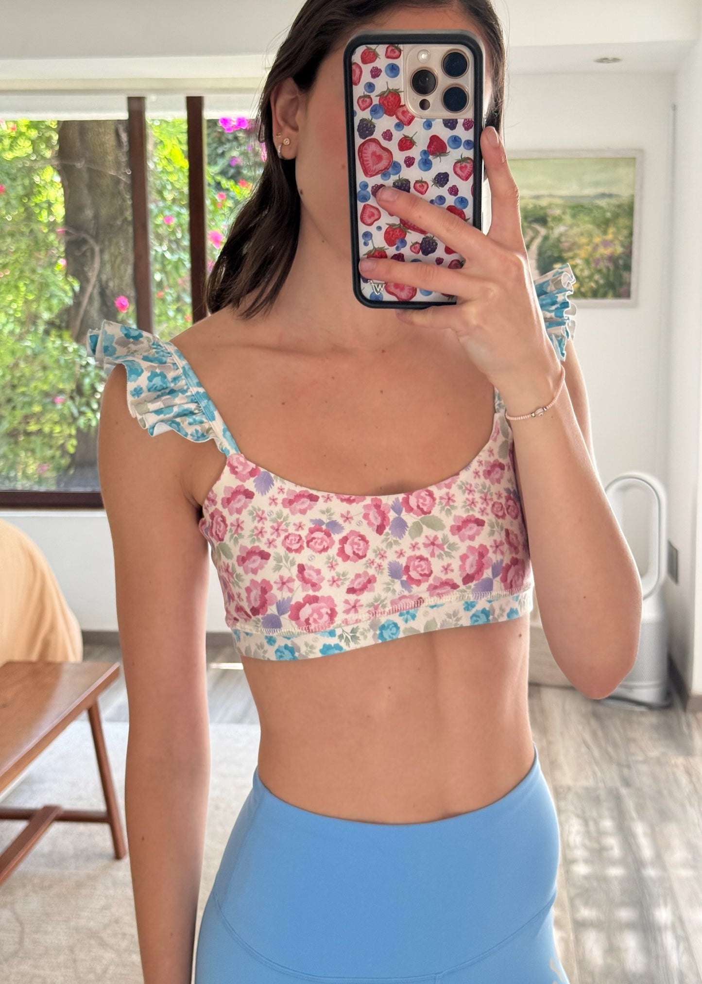 SPORTS BRA FLORES