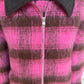 CHAMARRA CHECKERED ROSA