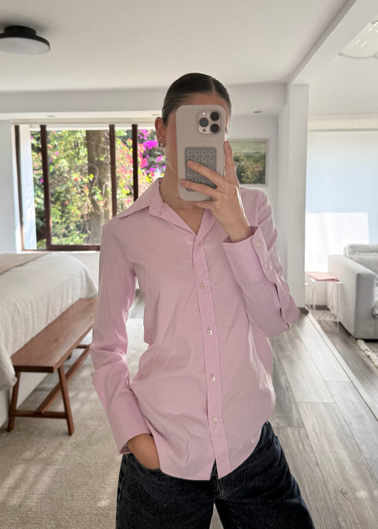 CAMISA SLIM ROSA