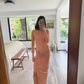 VESTIDO MAXI PALO ROSA