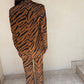 SUIT ANIMAL PRINT
