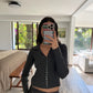 CARDIGAN GRIS